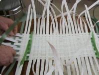 Плетені кошики зі стрічок