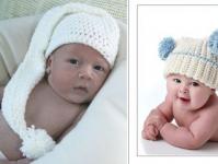 Майстер-класи з в'язання різних моделей шапочок для новонароджених